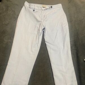 Anthropologie "The Essential Slim" Baby Blue Pants